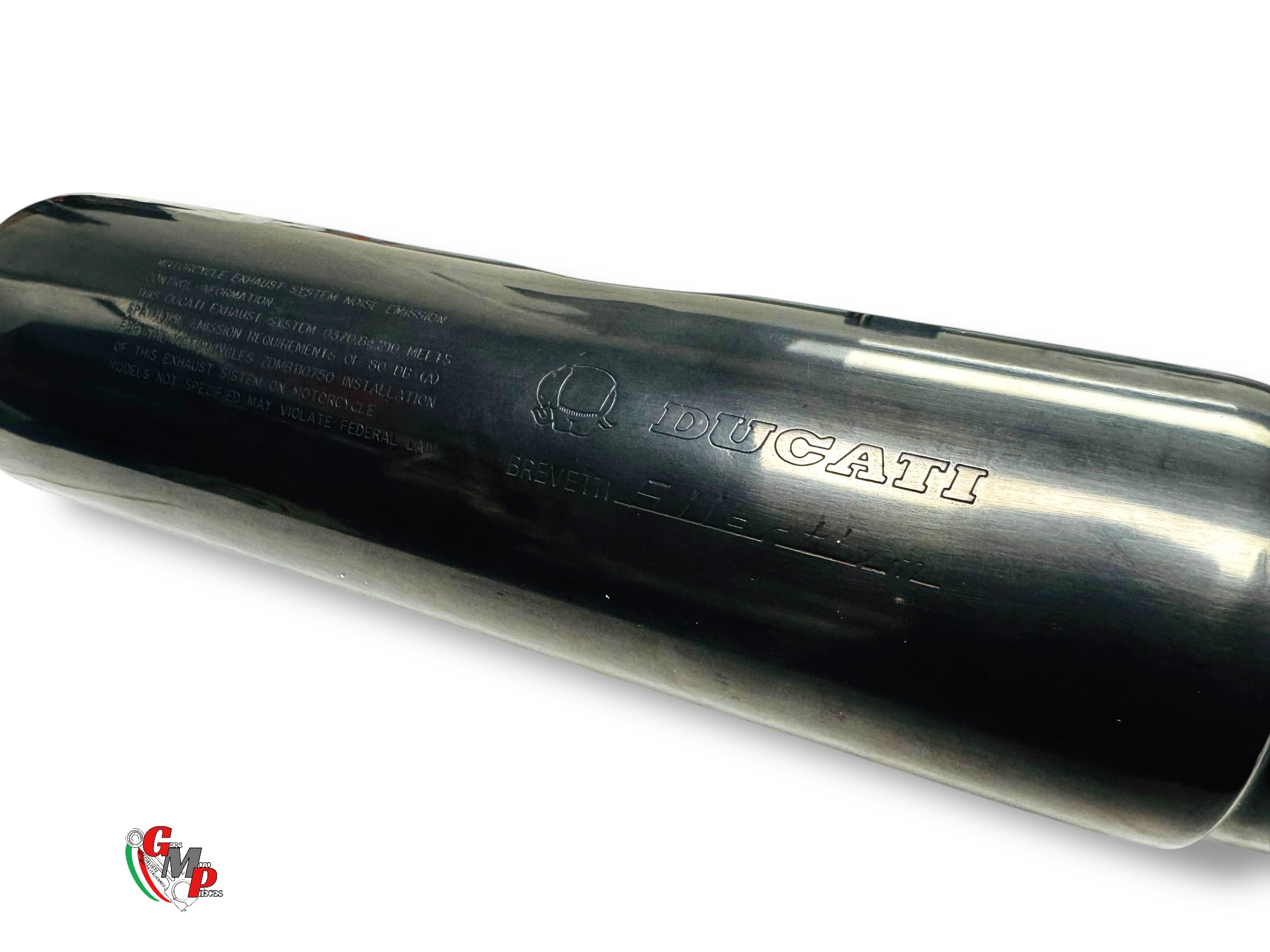 Left Silencer 750 Sport 89' NEW - Ducati