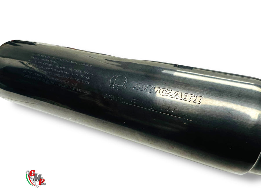 Left Silencer 750 Sport 89' NEW - Ducati