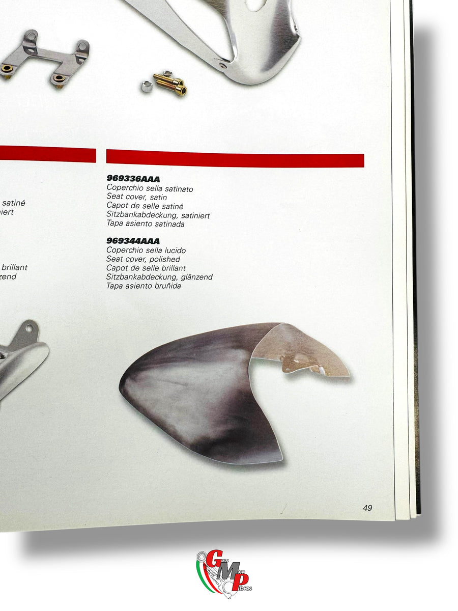 New Polished Seat Cowl - Ducati