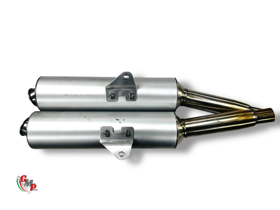 Pair of Original Silencers - Ducati