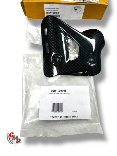 NEW Carbon Exhaust Manifold Guard - Ducati Performance