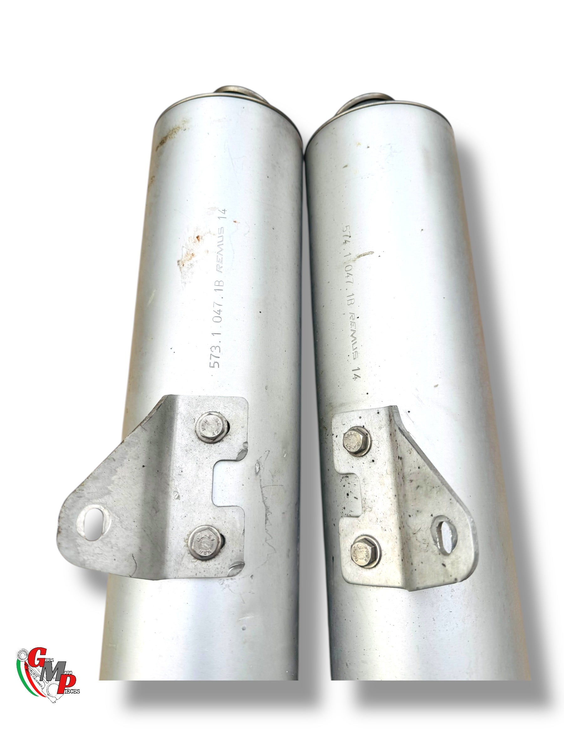 Left and Right Silencers - Ducati