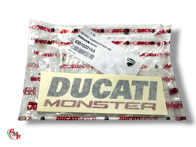 Embleme Ducati Noir NEUF - Ducati