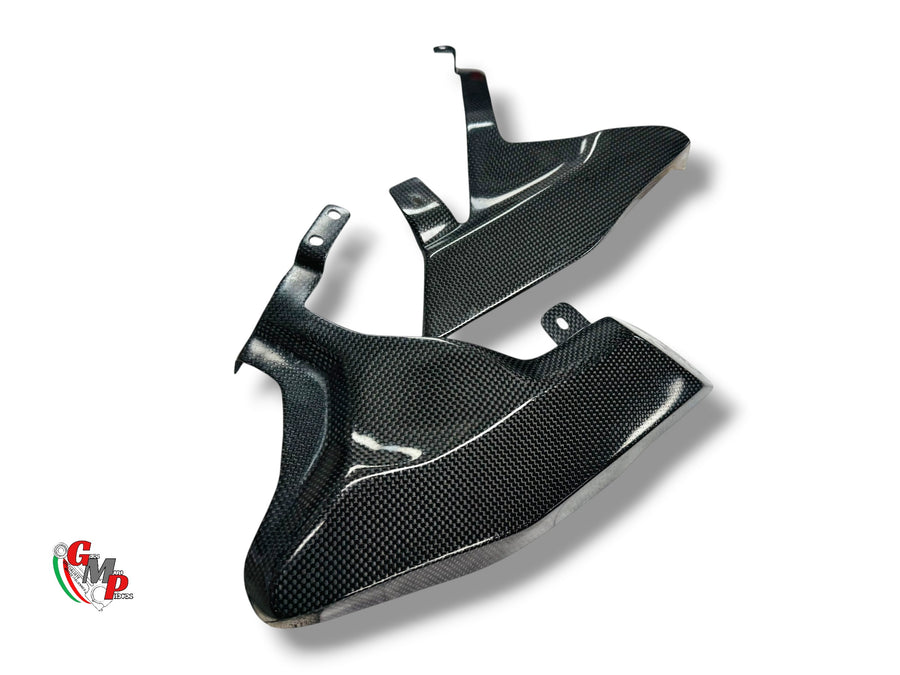NEW Carbon Catalytic Converter Cover Kit - Ducati Performance