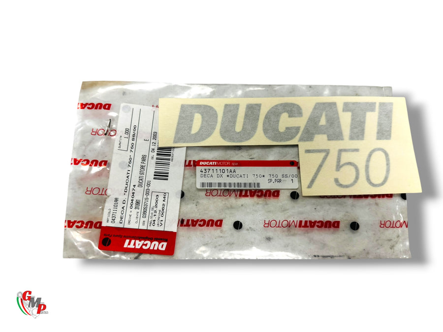 Ducati 750 Decal NEW - Ducati