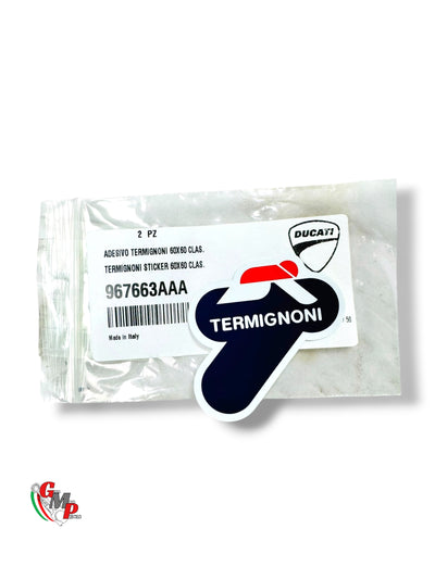 Termignoni Sticker 60x60 NEW - Ducati
