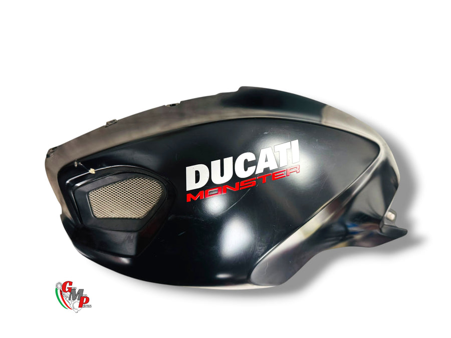 Fairing Left Fuel Tank Black - Ducati