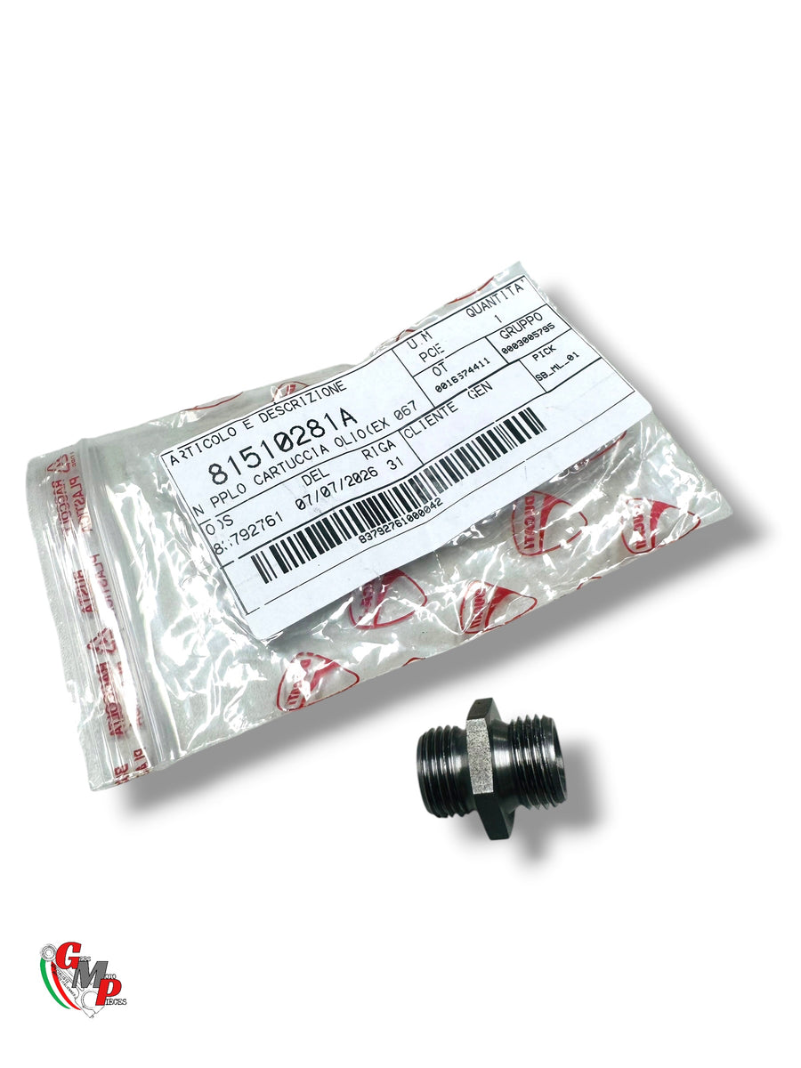 New Oil Filter Fitting - Ducati