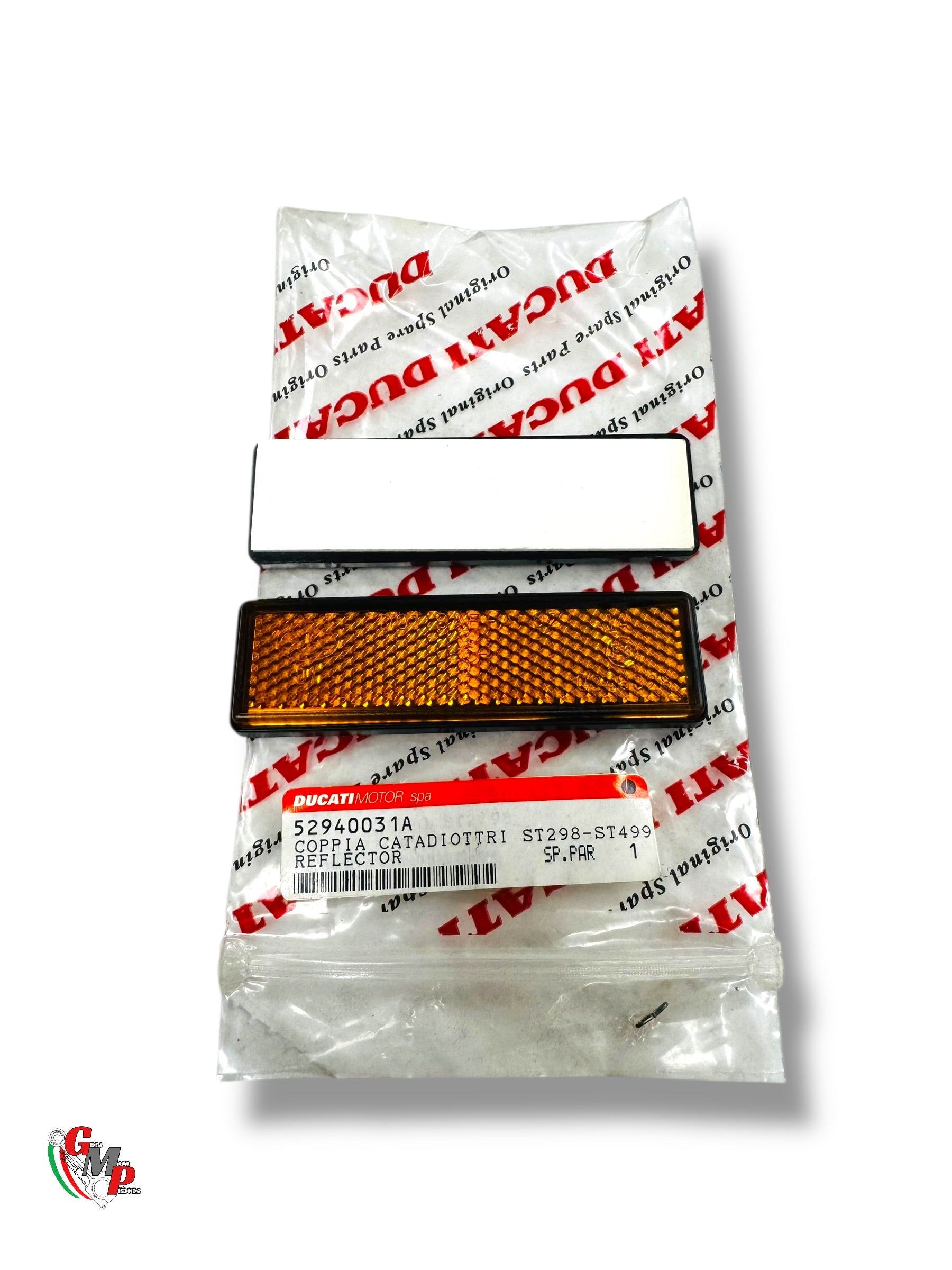 NEW Orange Adhesive Reflector - Ducati