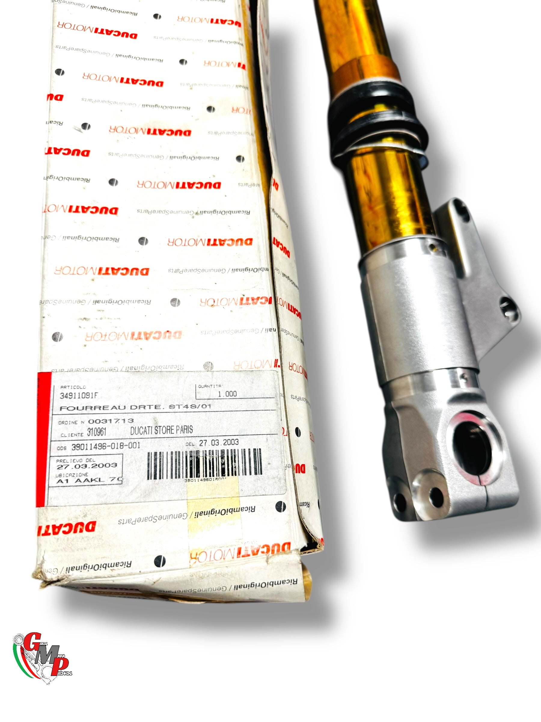 Coulisseau Plongeur Gauche Complete NEUVE - Ducati