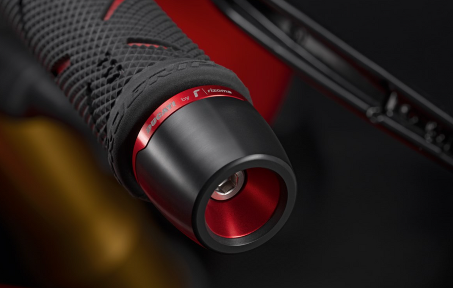 Handlebar end caps - Rizoma Ducati Performance