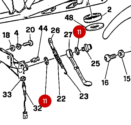 Fork Oil Seal Diameter 43 - Ducati