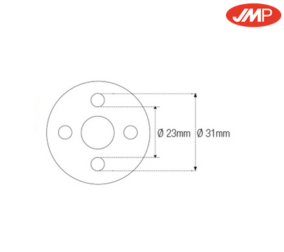 Slotted socket for steering stem - Ducati