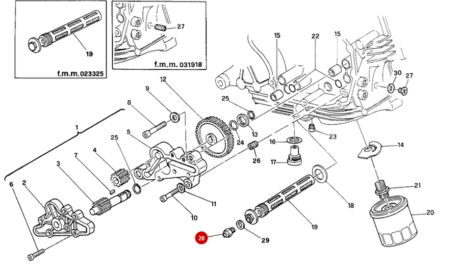 NEW Oil temperature thermistor sensor - Ducati