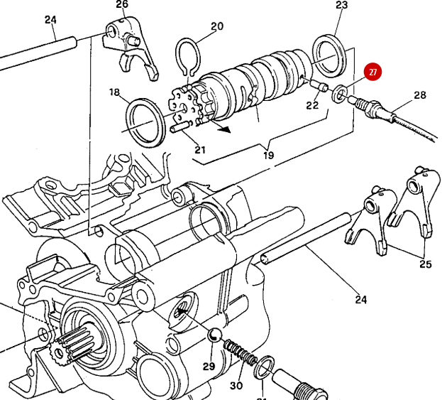 NEW stop and neutral sensor copper gasket - Ducati