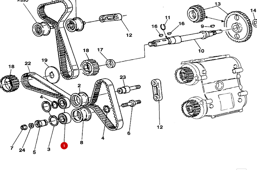 NEW OEM Timing Roller - Ducati
