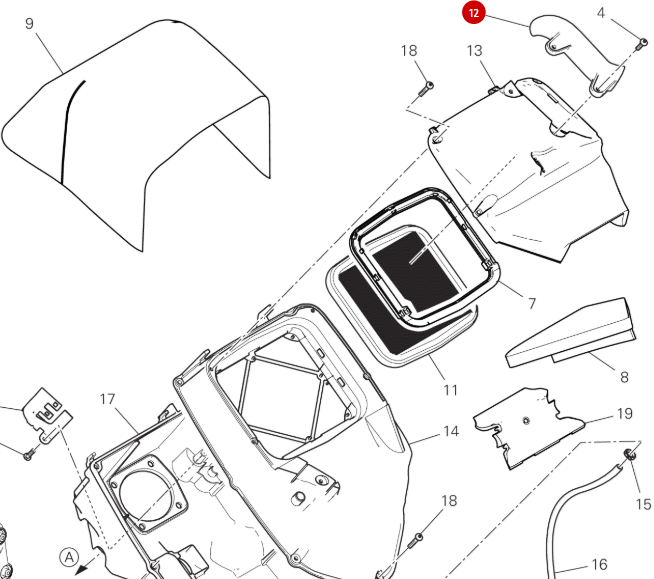 Wiring harness routing - Ducati