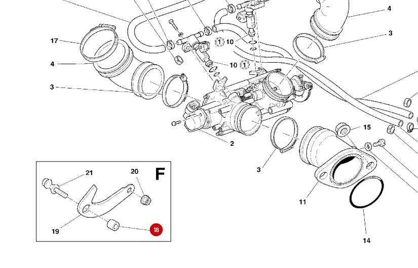 NEW Spacer - Ducati