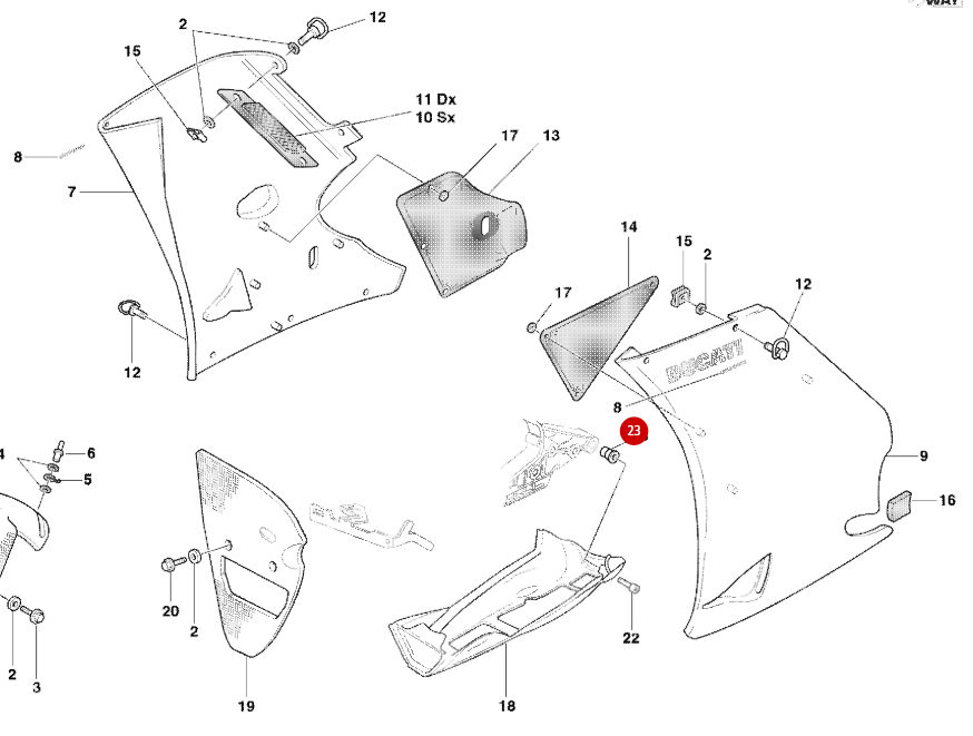 Install NEW sump guard - Ducati