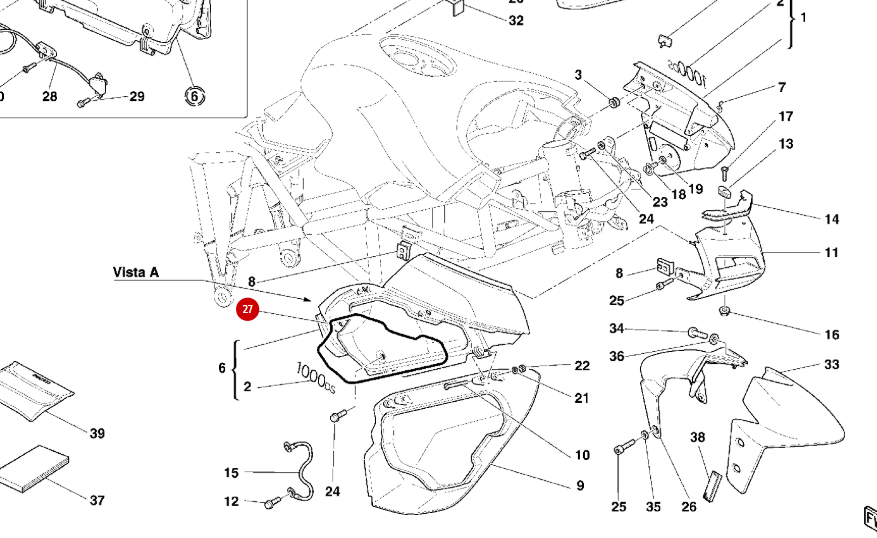 NEW trunk seal - Ducati