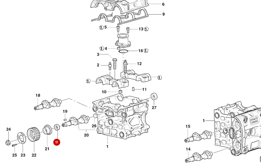 Camshaft Oil Seal BAVISLRSX7 24-35-7 NEW - Ducati