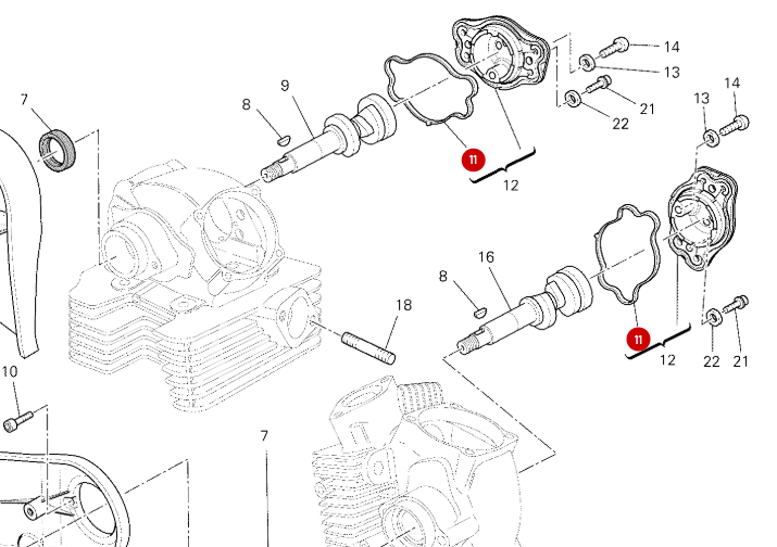 NEW Camshaft Bearing - Ducati