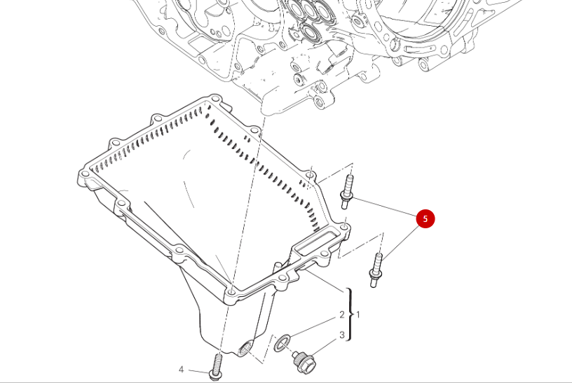 New Oil Sump Screw - Ducati