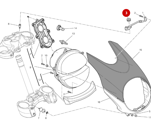 NEW Anti-Vibration Rubber Seal - Ducati