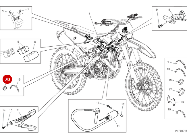 NEW Anti-Vibration Rubber Seal - Ducati