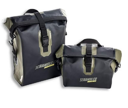 Pair of NEW Scrambler Soft Side Panniers - Ducati