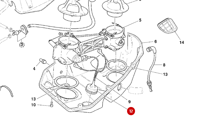 Caoutchouc NEUF - Ducati