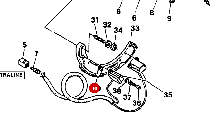 NEW Pickup Sensor Plate - Ducati