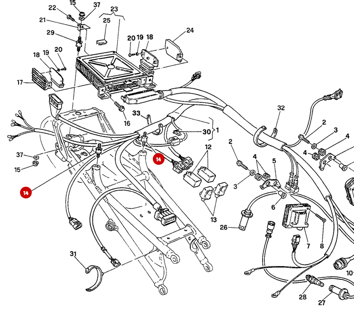NEW Anti-Vibration Bushing - Ducati