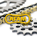 Kit chaîne 15/37 pas en 520 AFAM NEUF - Ducati