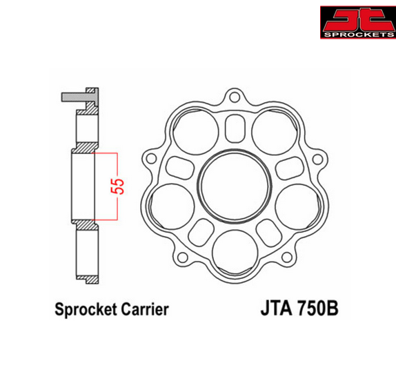 Quick release crown holder NEW - Ducati