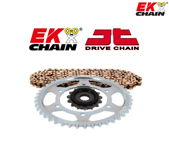 New EK Chain 15/46 520 Pitch Chain Kit - Ducati
