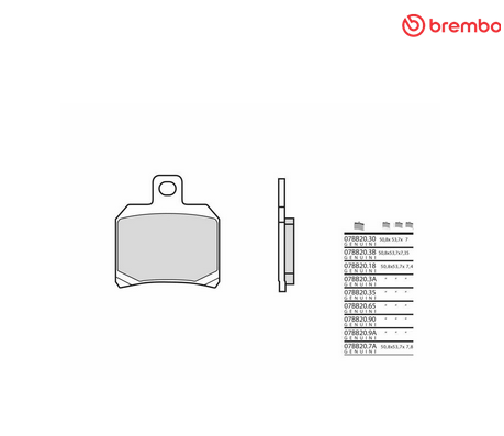 Paire de plaquettes de frein arrière NEUVE - Ducati