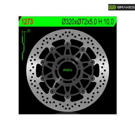 NEW 320mm front brake disc - Ducati