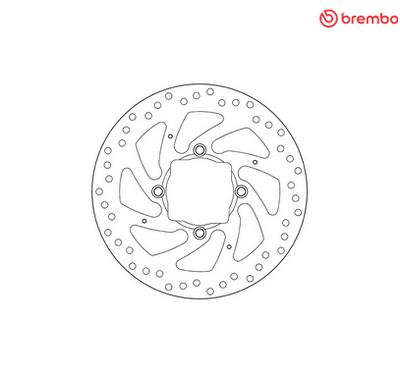 Rear brake disc NEW - Ducati