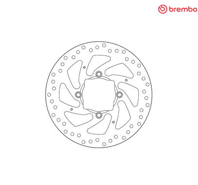 Rear brake disc NEW - Ducati