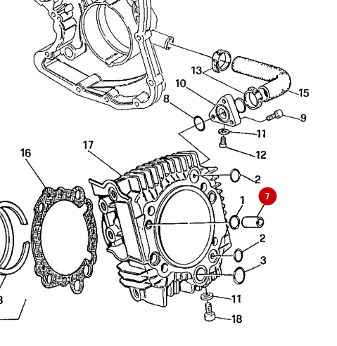 NEW Cylinder Liner - Ducati