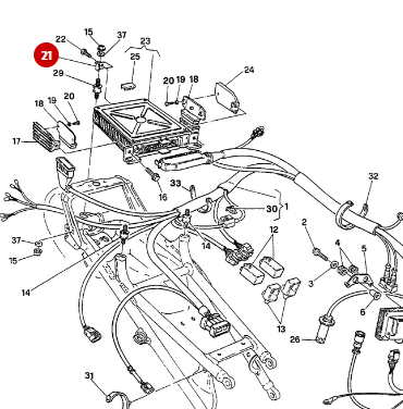 Mounting Plate NEW - Ducati