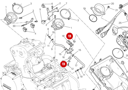 Spacer 5.2X8.4X16 NEW - Ducati