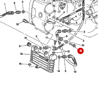 New M6x25 TEF Screw - Ducati