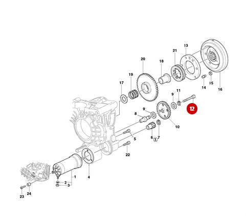 Screw Tcei M6X65 NEW - Ducati
