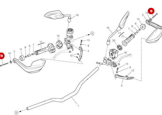 Screw Tcei M6X65 NEW - Ducati