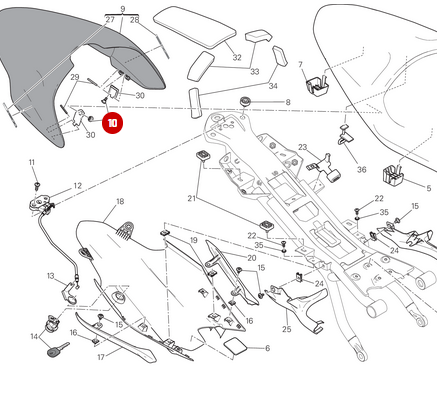 Vis Tcei M5X9 NEW - Ducati
