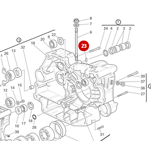NEW Centering Pin - Ducati