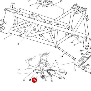 Side Stand NEW - Ducati