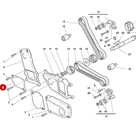 NEW Vertical Central Belt Cover - Ducati